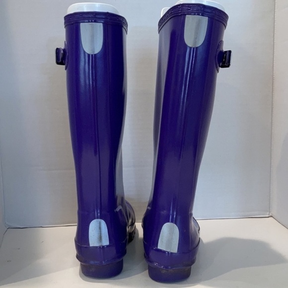 Hunter Royal Purple Glossy Classic Size US 5 - Picture 6 of 14